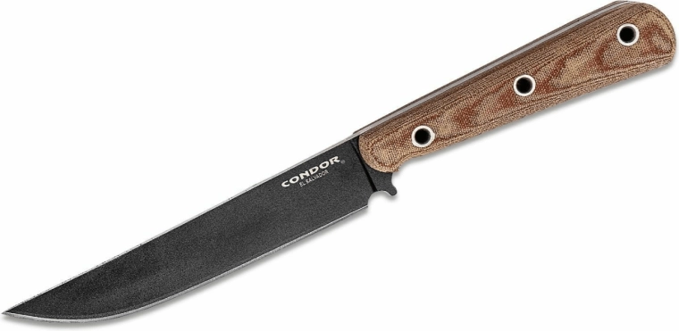 Couteau tactique Condor Skirmish Knife 14,4 cm avec poignée en micarta et étui nylon/kydex