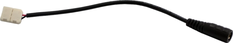 Connecteur d’alimentation Solight avec prise femelle 5,5 × 2,1 mm pour ruban LED 10 mm - 1 pièce