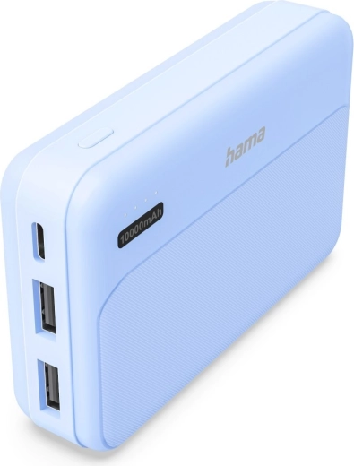 Batterie externe Hama Power Pack Pocket 10 10 000 mAh bleue