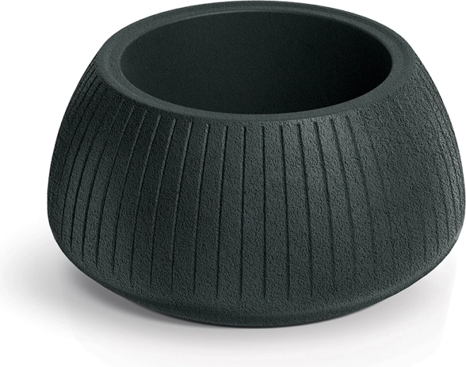 Pot Coro Bowl 40 cm gris foncé