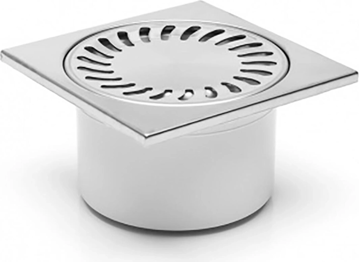 Siphon de sol en acier inoxydable DN 150 × 150 × 50/84