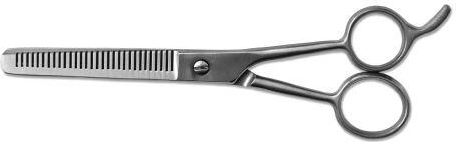 Ciseaux sculpteurs de barbier en acier inoxydable 15,5 cm