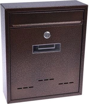 Boîte aux lettres RADIM M cuivre antique 260 × 310 × 90 mm