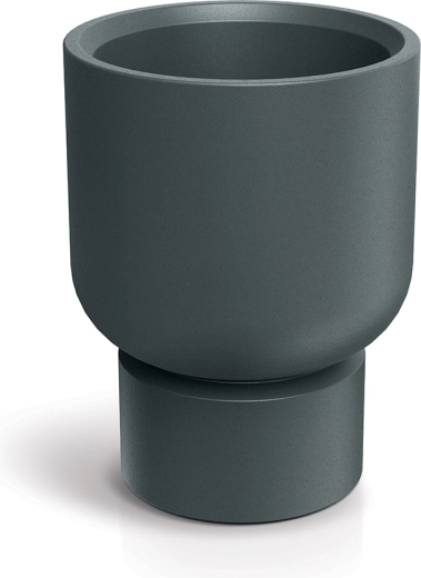 Cache-pot Molta Base Round Midl 40 cm graphite