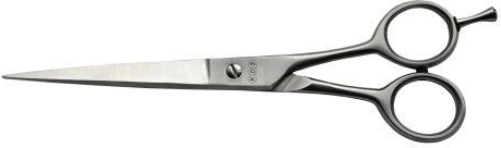 Ciseaux de coiffure en acier inoxydable 17 cm avec repose-doigt