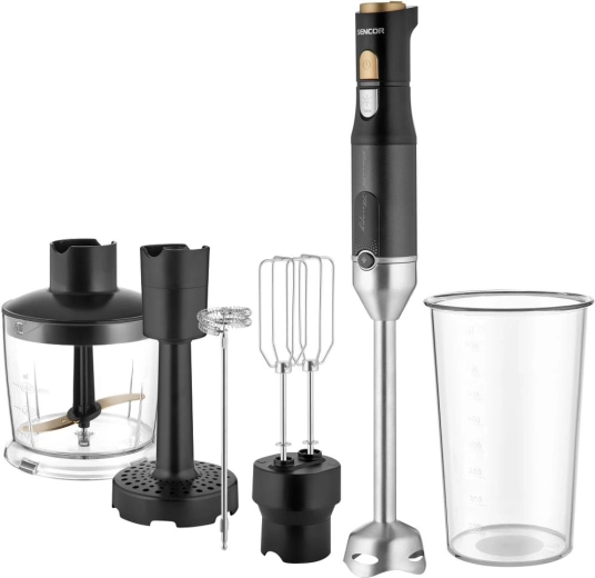Mixeur plongeant Sencor SHB 6442BK 6 en 1