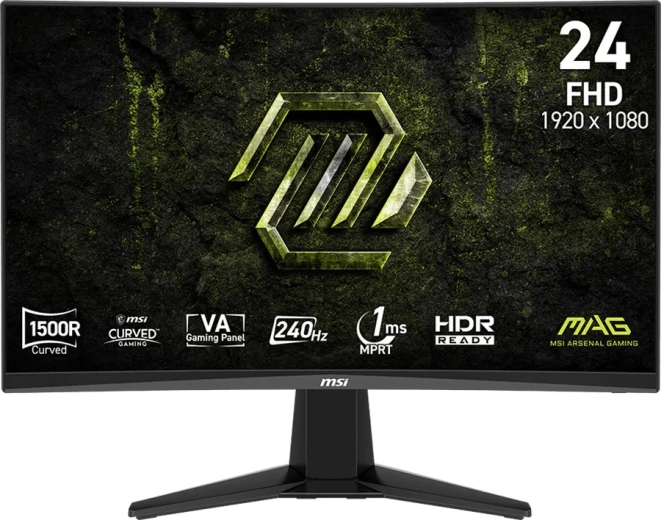 MSI MAG 245C X24 moniteur gaming incurvé 23,6" FHD 240 Hz