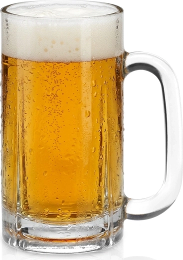 Chope à bière en verre 500 ml