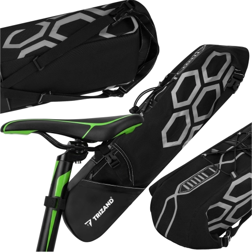 Sacoche de selle pour vélo Trizand 12 l