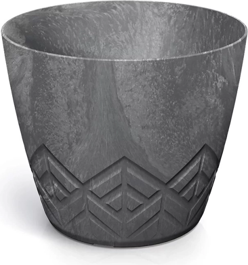 Pot Areco effet béton marengo 24 cm