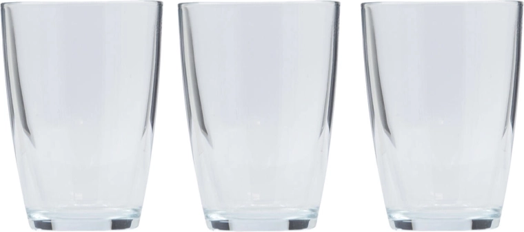 Verres VEGA hauts 415 ml, lot de 3 pièces