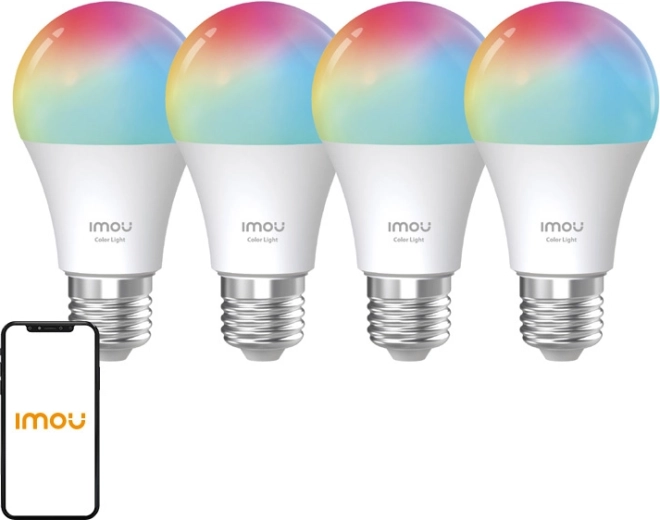 Ampoule intelligente Imou CL2B E27 (4 pcs) avec prise en charge de Matter