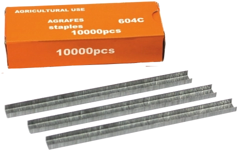 Agrafes pour agrafeuse de jardin