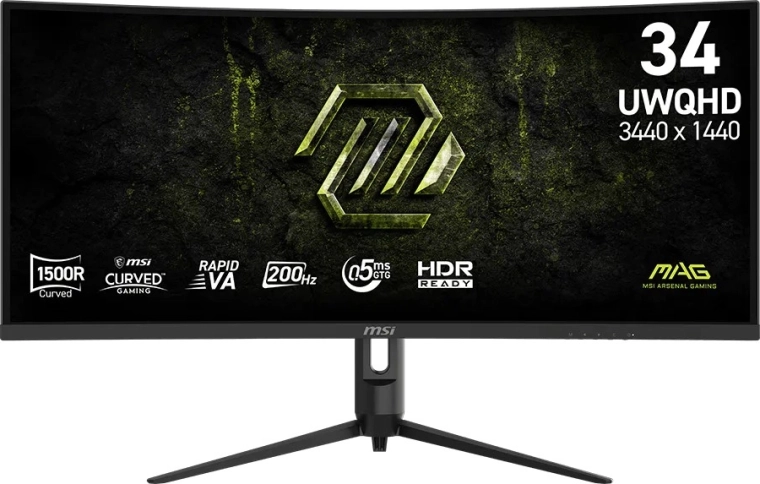 MSI MAG 342CQRF E20 moniteur gaming incurvé 34" UWQHD 200 Hz