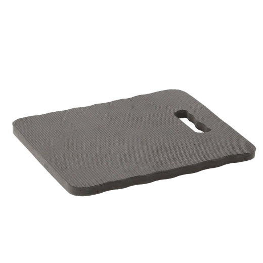 Coussin à genoux de jardin en mousse 30 × 34,5 × 1,8 cm – gris