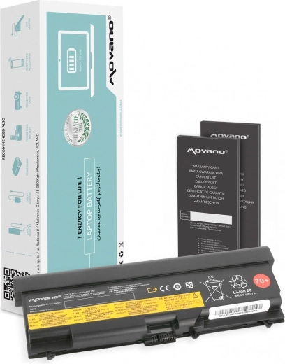 Batterie Movano pour Lenovo ThinkPad L530 / T430 / T530 6600 mAh (71 Wh)