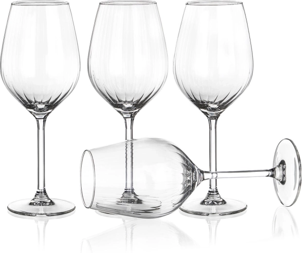 Verres à vin rouge 510 ml Plissé (4 pcs) Royal Leerdam