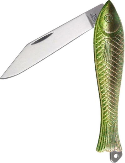 Couteau de poche Mikov Rybička, doré