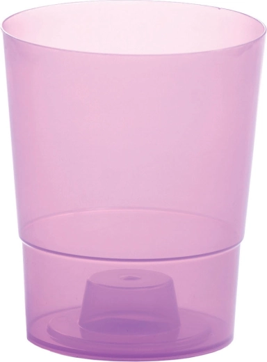 Cache-pot pour orchidées Coubi Orchid 12,5 cm – violet transparent