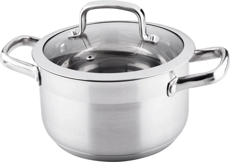 Casserole Lamart Prestige avec couvercle en verre 3,5 l