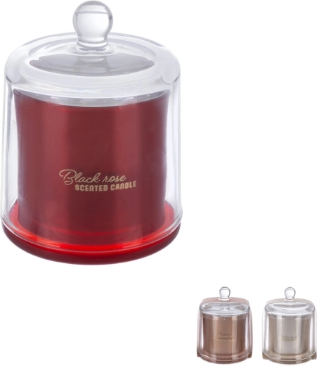 Bougie parfumée en verre 140 g – assortiment de parfums