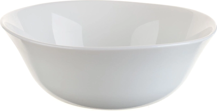 Bol en verre Parma 12 cm blanc