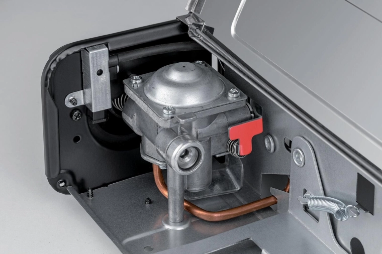 Réchaud PB SMART à un brûleur pour cartouches avec allumage piézo, inox