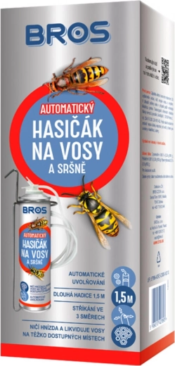 BROS spray automatique contre les guêpes et les frelons « extincteur » 400 ml
