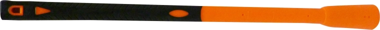 manche en fibre de verre pour hache-pioche 90 cm, tête 2 kg