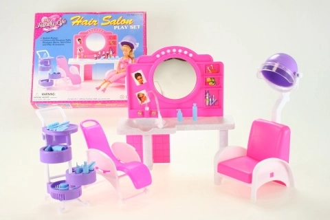 Glorie salon de coiffure – set de jeu pour petites coiffeuses