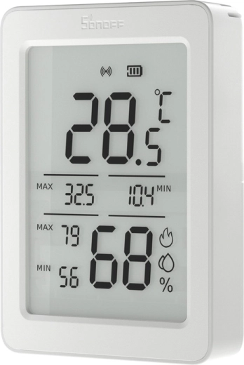 Sonoff AirGuard TH SNZB-02DR2 capteur Zigbee LCD de température et d’humidité