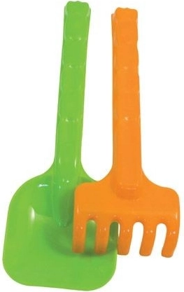 Ensemble pelle et râteau 25 cm - 1 pièce