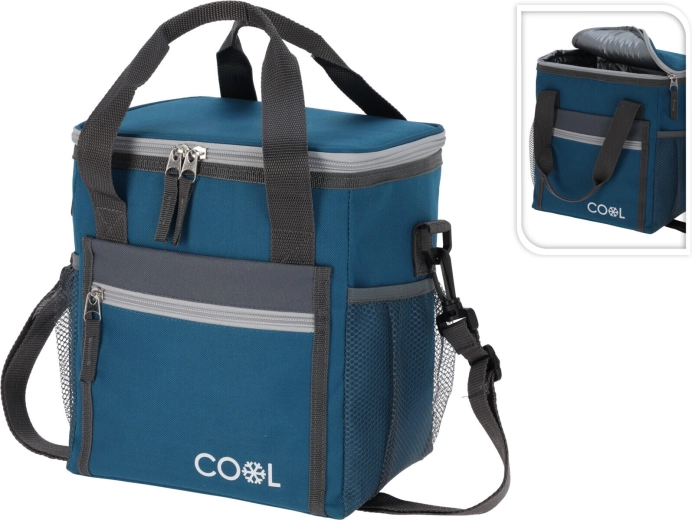 Sac isotherme 10 l bleu foncé