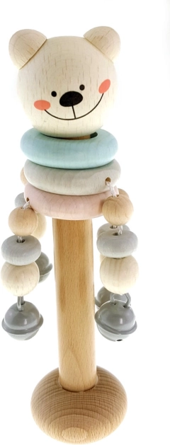 Hess hochet ourson avec grelots