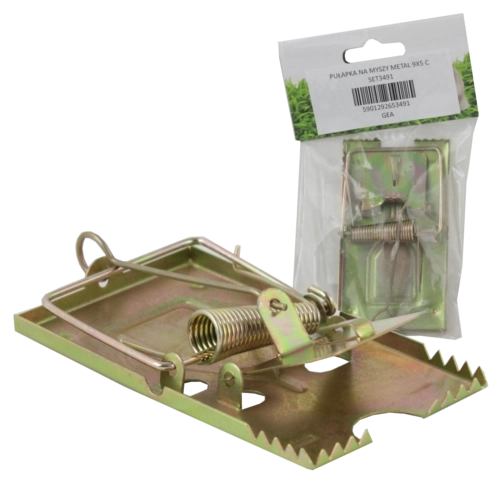 piège à souris en métal 9 × 5 cm