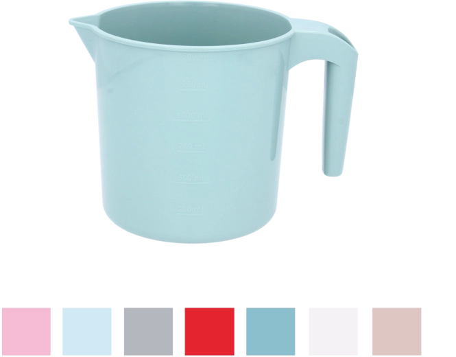 Pichet doseur en plastique 1,5 l sans BPA