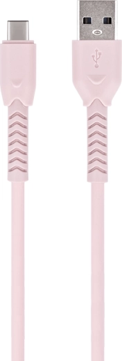 Câble Maxlife MXUC-04 USB-A vers USB-C 1 m rose