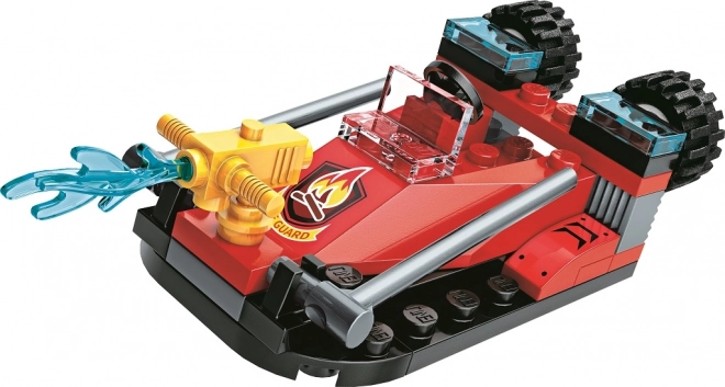 Voiture de pompiers Qman avec canon à eau 1805-4 bateau de sauvetage