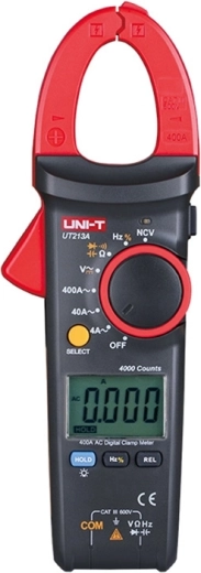 Pince ampèremétrique numérique Uni‑T UT213A (2e génération) 400 A