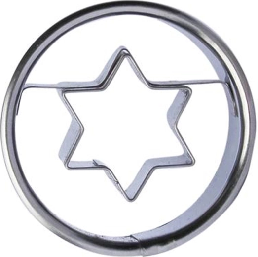 Emporte-pièce pour biscuits rond–étoile 4 cm
