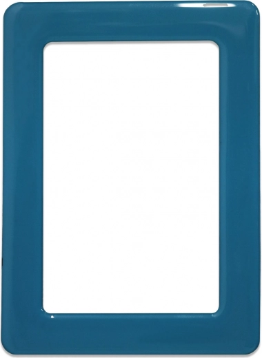 Cadre magnétique autocollant 13,0 × 8,1 cm - turquoise