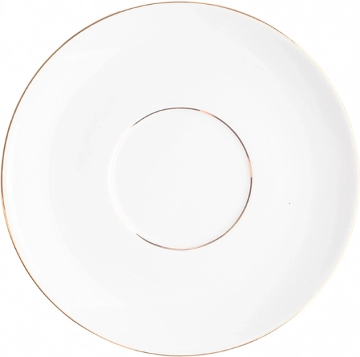 Soucoupe MariaPaula Klasyka liseré doré 17 cm