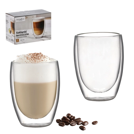Verres thermiques à double paroi 345 ml – lot de 2