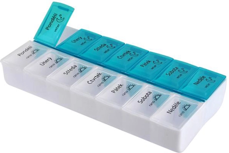 Pilulier TORO pour 7 jours matin et soir