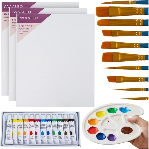 Maaleo kit créatif de peinture 26 pièces