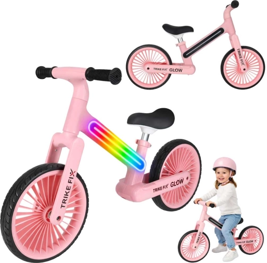 Draisienne Trike Fix Glow LED – Rose