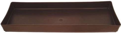 Sous-plat pour jardinière 50 cm marron