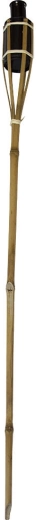 Torche en bambou 90 cm – noire, certification FSC