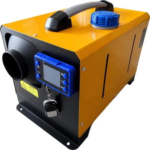 Chauffage à air pulsé diesel portable style Webasto 8 kW 12/24 V avec Bluetooth