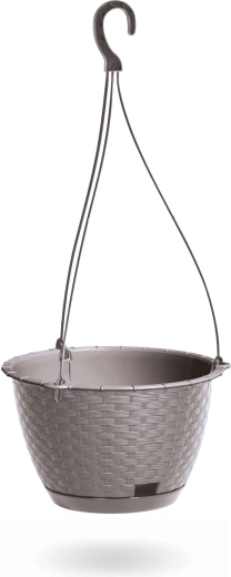 Suspension pour plantes Ratolla Round W 24,3 cm mocca